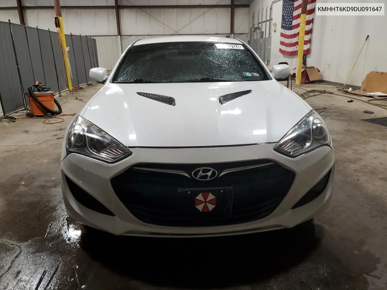 2013 Hyundai Genesis Coupe 2.0T VIN: KMHHT6KD9DU091647 Lot: 72029124