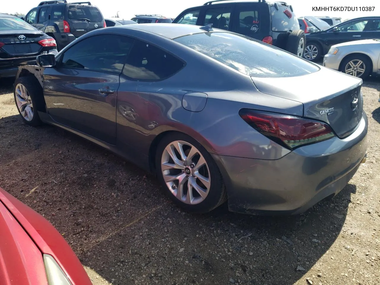 2013 Hyundai Genesis Coupe 2.0T VIN: KMHHT6KD7DU110387 Lot: 72528384