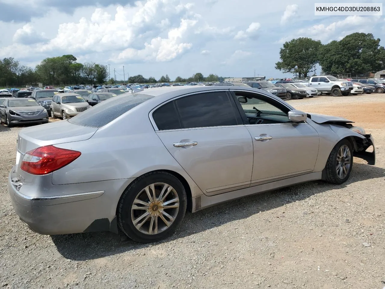 KMHGC4DD3DU208863 2013 Hyundai Genesis 3.8L