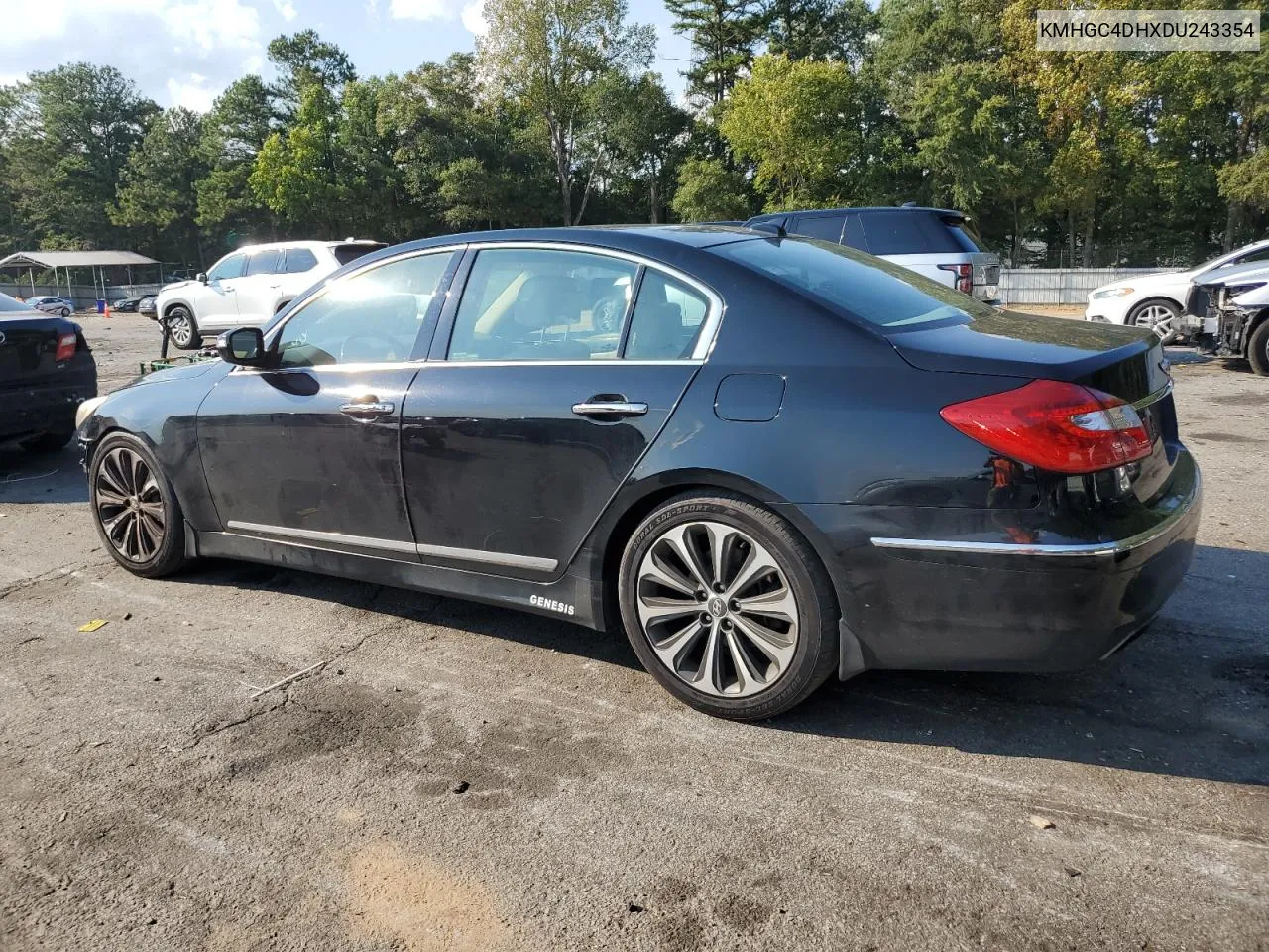 2013 Hyundai Genesis 5.0L VIN: KMHGC4DHXDU243354 Lot: 72774284