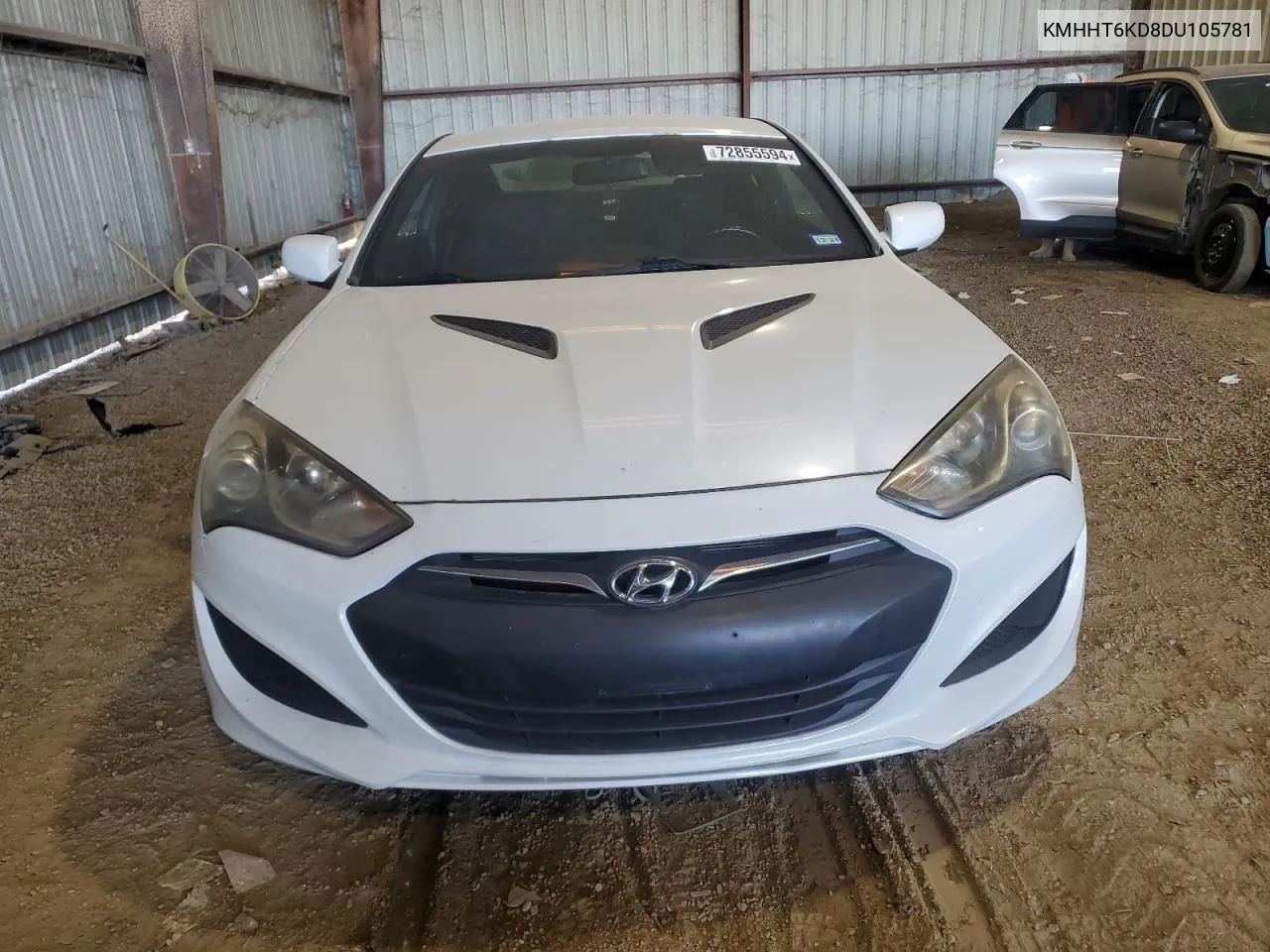 2013 Hyundai Genesis Coupe 2.0T VIN: KMHHT6KD8DU105781 Lot: 72855594