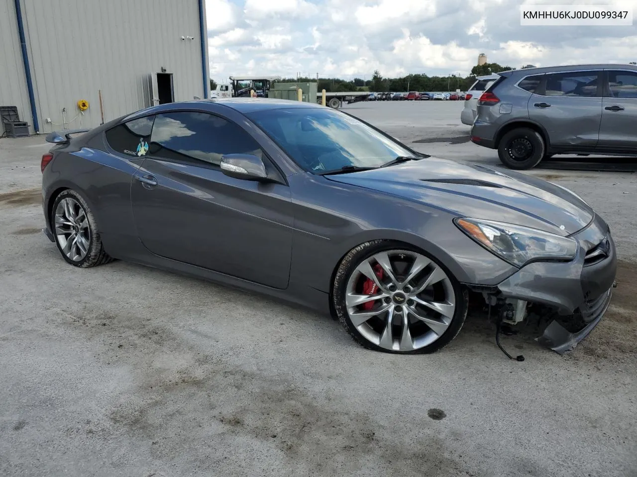 2013 Hyundai Genesis Coupe 3.8L VIN: KMHHU6KJ0DU099347 Lot: 72997064