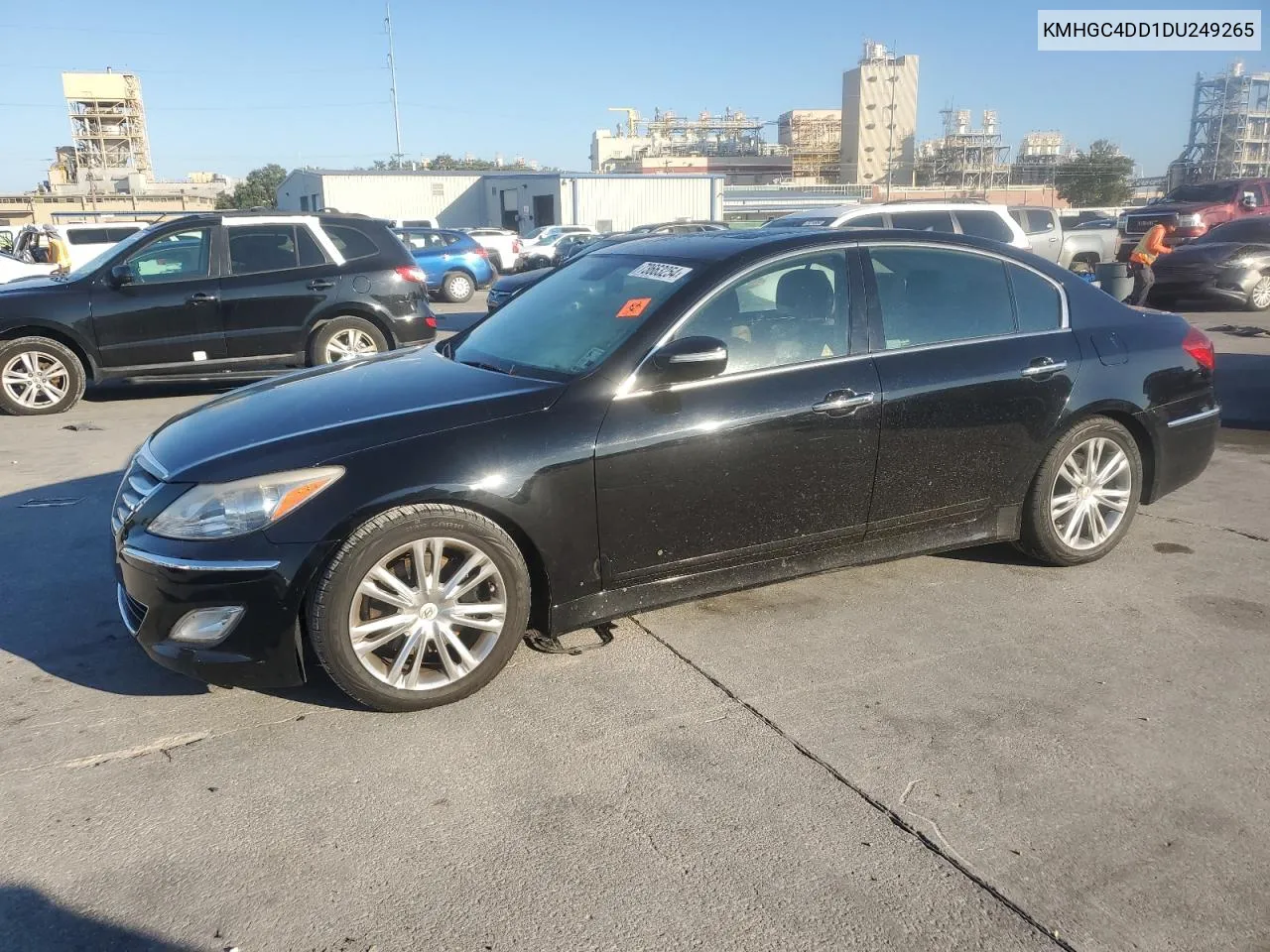 2013 Hyundai Genesis 3.8L VIN: KMHGC4DD1DU249265 Lot: 73663254