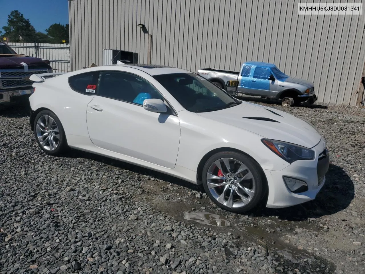 2013 Hyundai Genesis Coupe 3.8L VIN: KMHHU6KJ8DU081341 Lot: 73669574