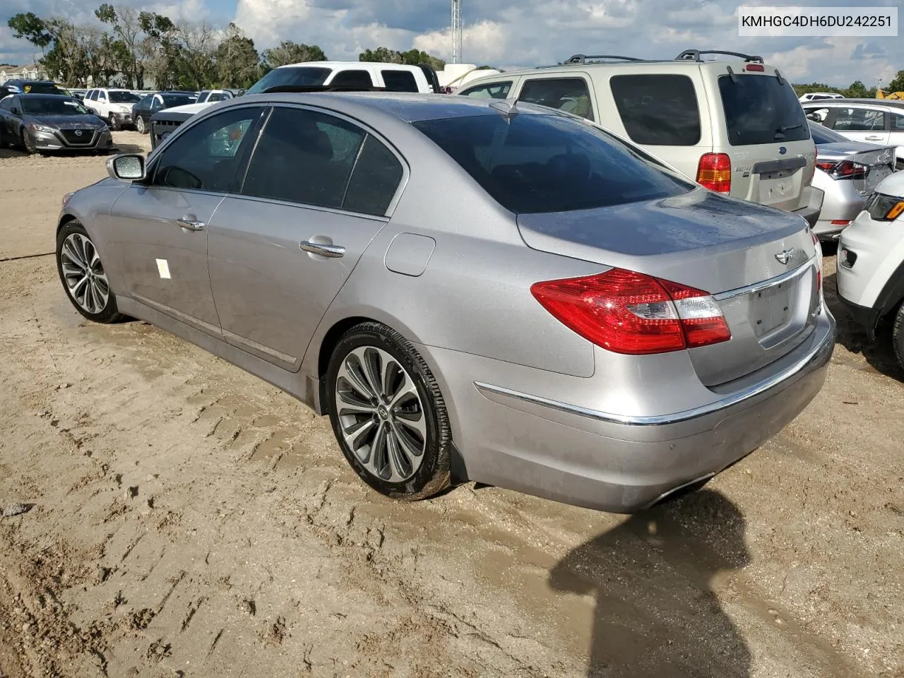 2013 Hyundai Genesis 5.0L VIN: KMHGC4DH6DU242251 Lot: 74176214