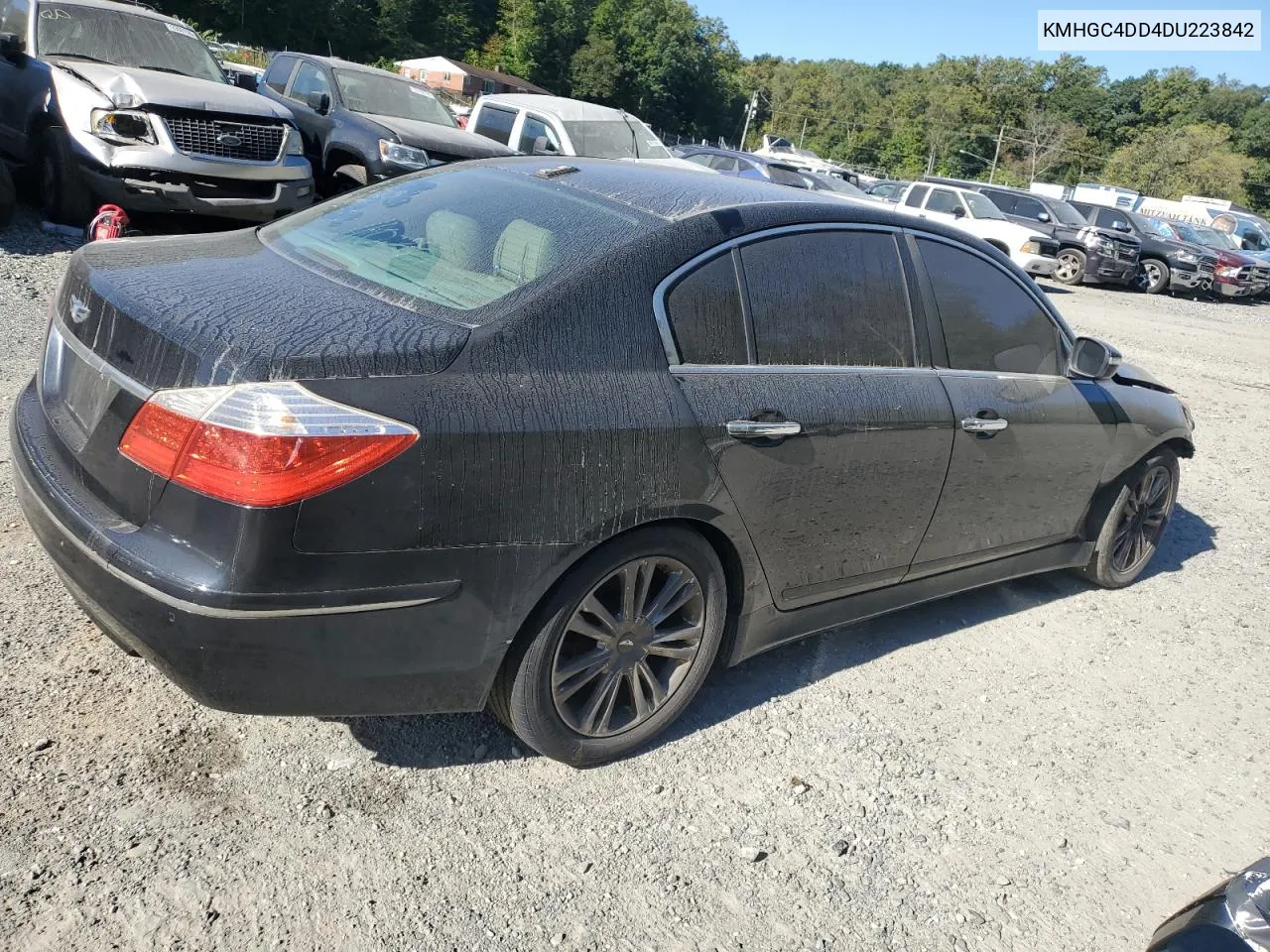 2013 Hyundai Genesis 3.8L VIN: KMHGC4DD4DU223842 Lot: 74492604