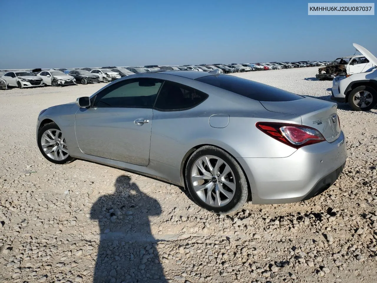 2013 Hyundai Genesis Coupe 3.8L VIN: KMHHU6KJ2DU087037 Lot: 74696964