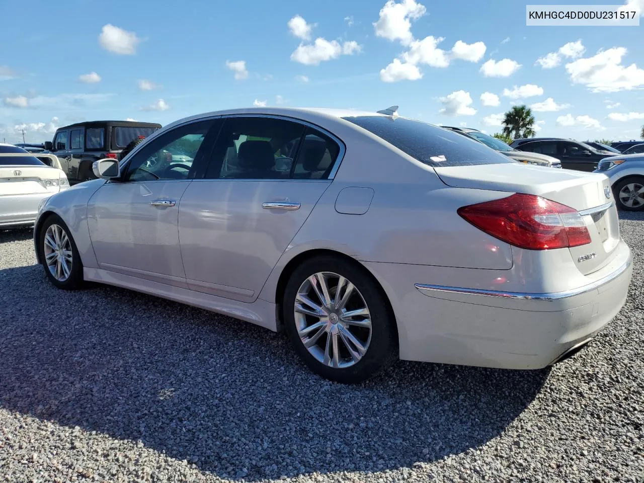 KMHGC4DD0DU231517 2013 Hyundai Genesis 3.8L