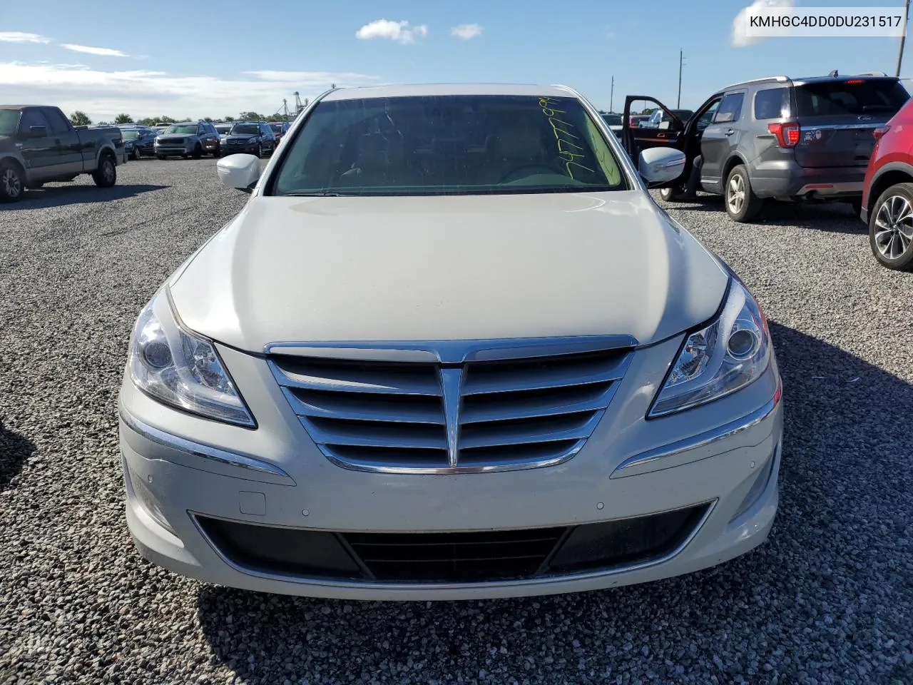 2013 Hyundai Genesis 3.8L VIN: KMHGC4DD0DU231517 Lot: 74777994