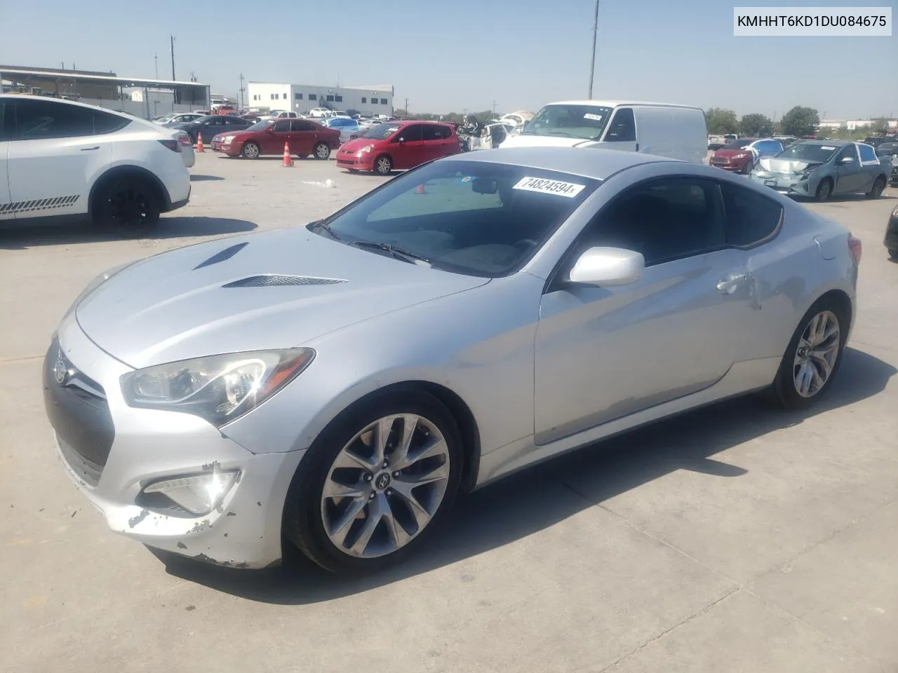 2013 Hyundai Genesis Coupe 2.0T VIN: KMHHT6KD1DU084675 Lot: 74824594