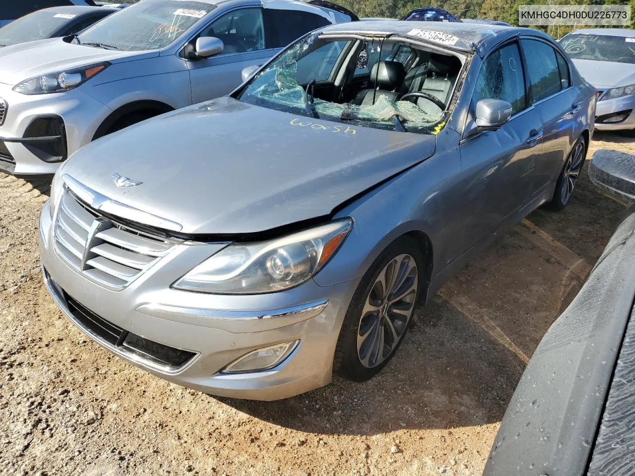 2013 Hyundai Genesis 5.0L VIN: KMHGC4DH0DU226773 Lot: 75796434