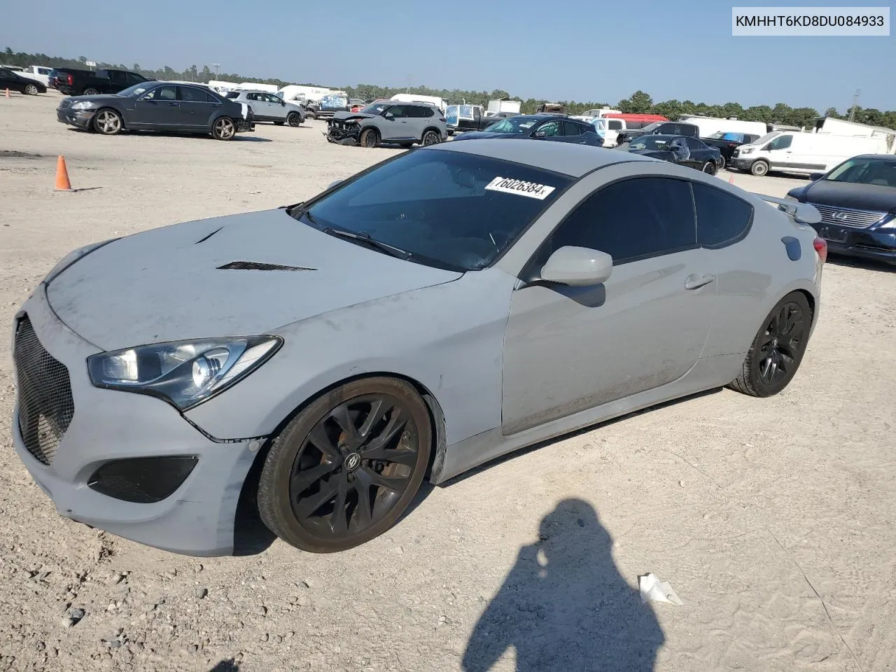 2013 Hyundai Genesis Coupe 2.0T VIN: KMHHT6KD8DU084933 Lot: 76026384