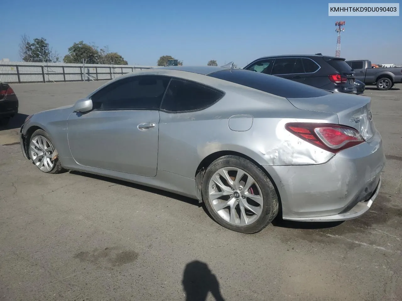 2013 Hyundai Genesis Coupe 2.0T VIN: KMHHT6KD9DU090403 Lot: 76822664