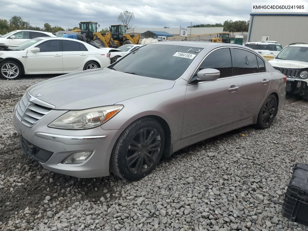 2013 Hyundai Genesis 3.8L VIN: KMHGC4DD6DU241985 Lot: 77216004