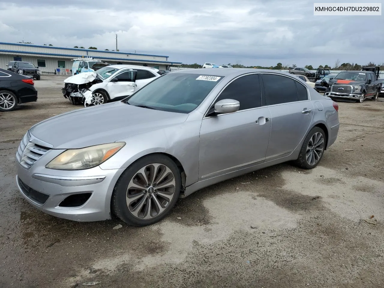 2013 Hyundai Genesis 5.0L VIN: KMHGC4DH7DU229802 Lot: 77782304