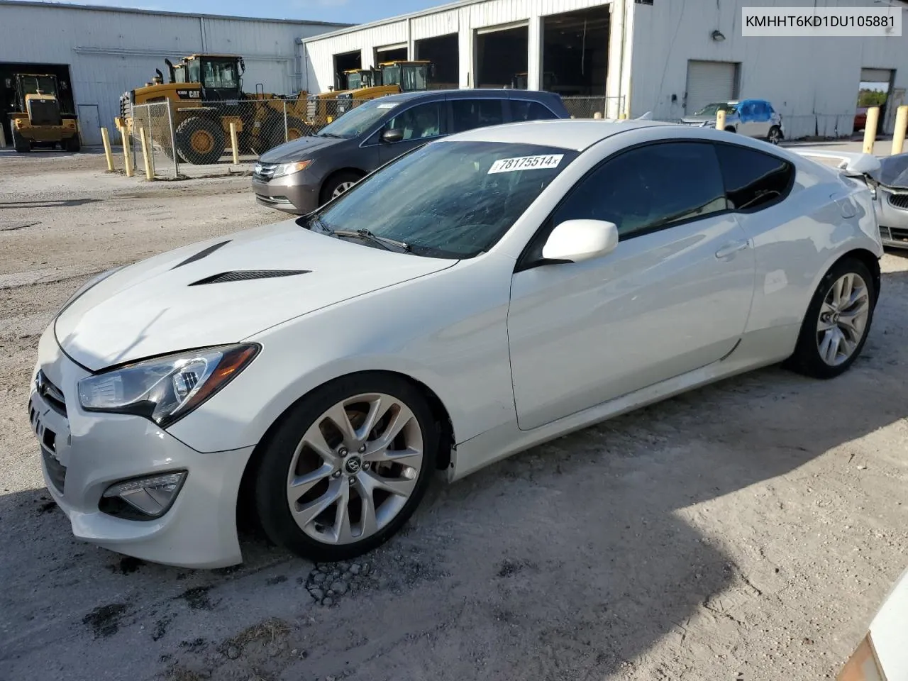 2013 Hyundai Genesis Coupe 2.0T VIN: KMHHT6KD1DU105881 Lot: 78175514