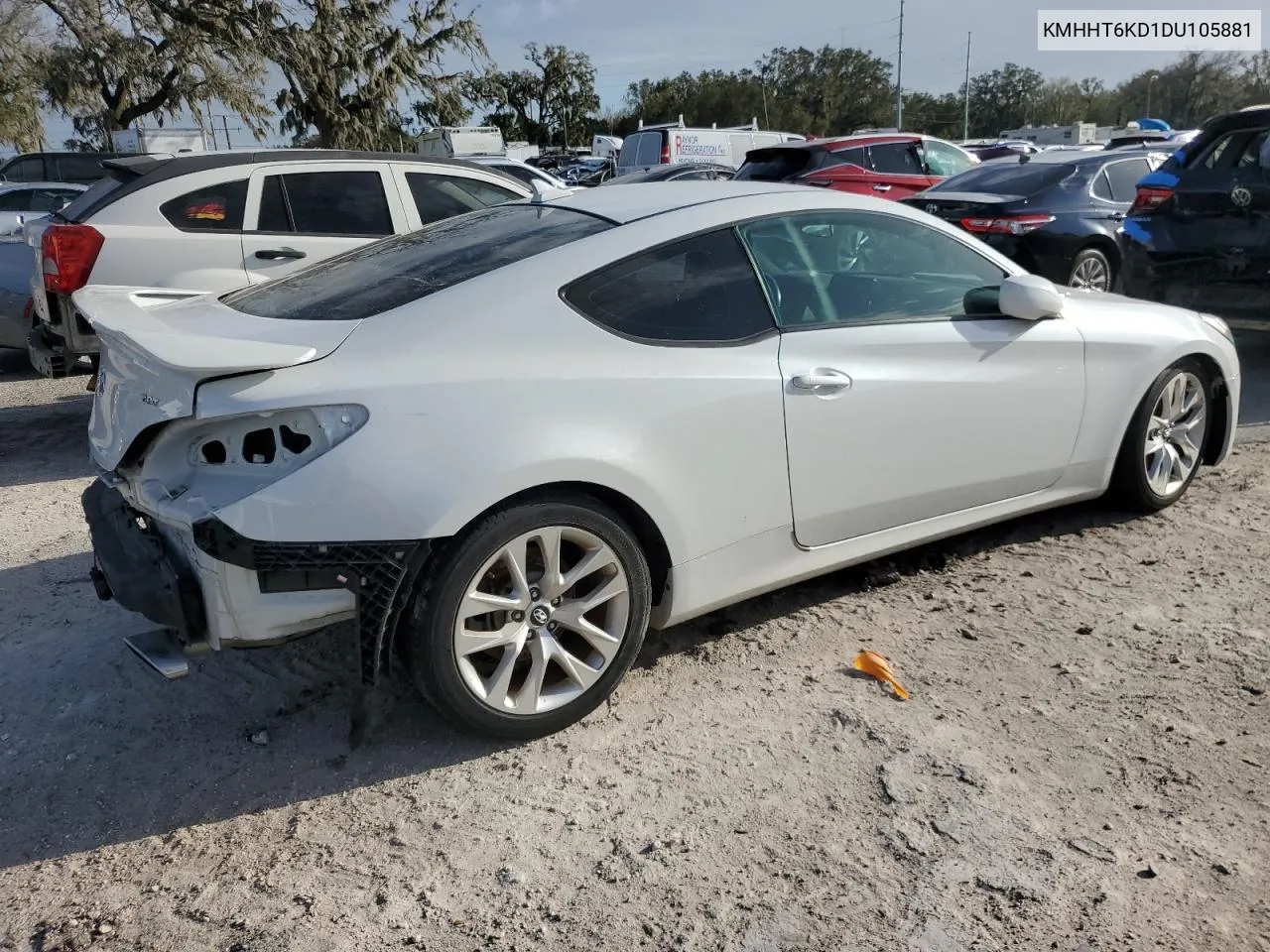 2013 Hyundai Genesis Coupe 2.0T VIN: KMHHT6KD1DU105881 Lot: 78175514