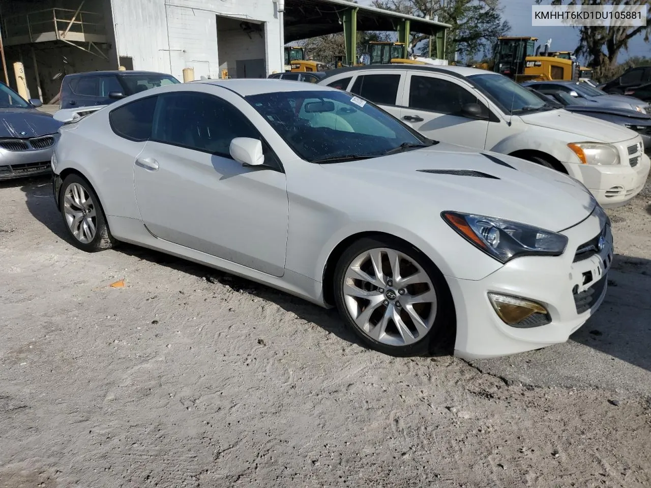 2013 Hyundai Genesis Coupe 2.0T VIN: KMHHT6KD1DU105881 Lot: 78175514