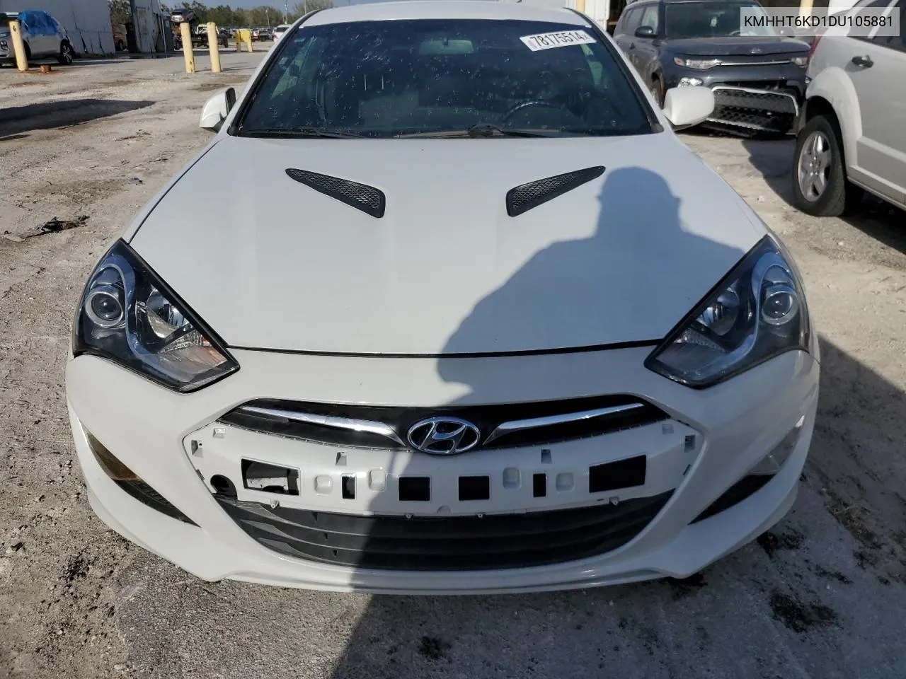 2013 Hyundai Genesis Coupe 2.0T VIN: KMHHT6KD1DU105881 Lot: 78175514