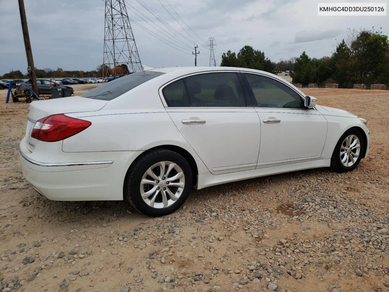 2013 Hyundai Genesis 3.8L VIN: KMHGC4DD3DU250126 Lot: 78873044