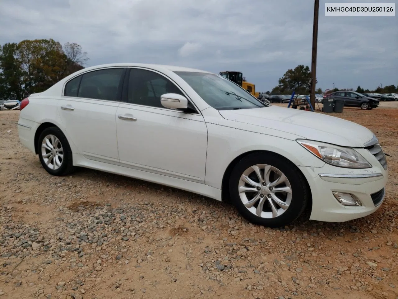 2013 Hyundai Genesis 3.8L VIN: KMHGC4DD3DU250126 Lot: 78873044