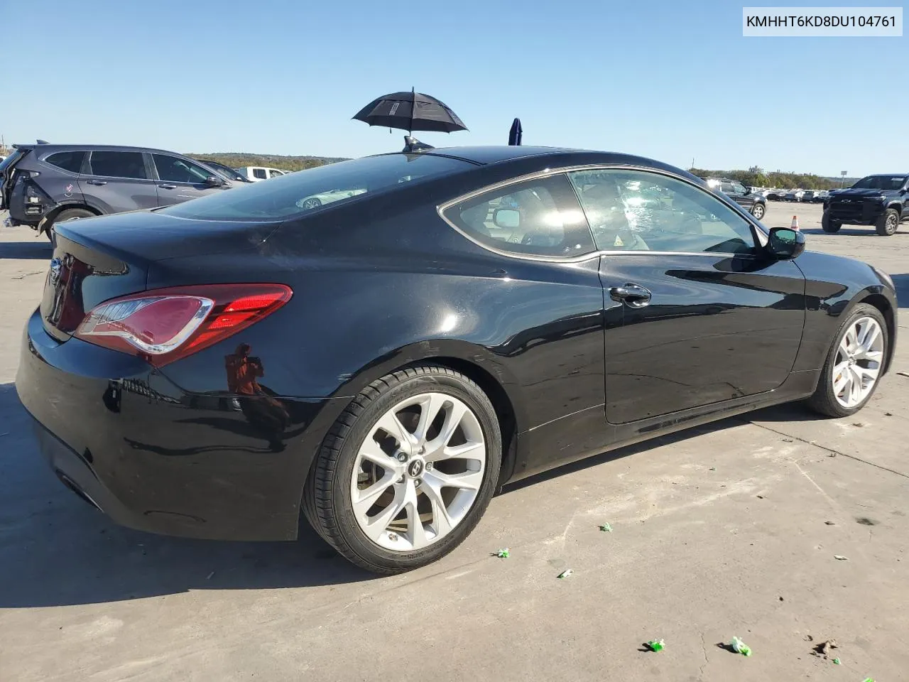 2013 Hyundai Genesis Coupe 2.0T VIN: KMHHT6KD8DU104761 Lot: 79490634