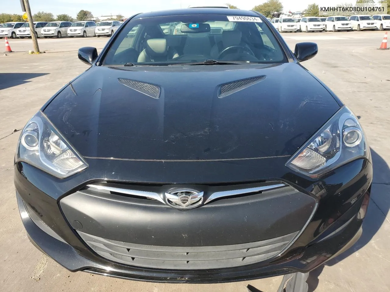 2013 Hyundai Genesis Coupe 2.0T VIN: KMHHT6KD8DU104761 Lot: 79490634