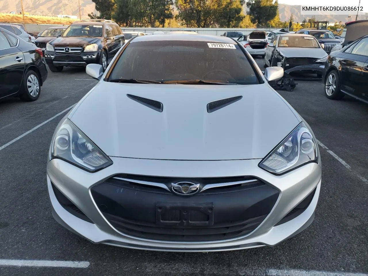 2013 Hyundai Genesis Coupe 2.0T VIN: KMHHT6KD9DU086612 Lot: 79728114