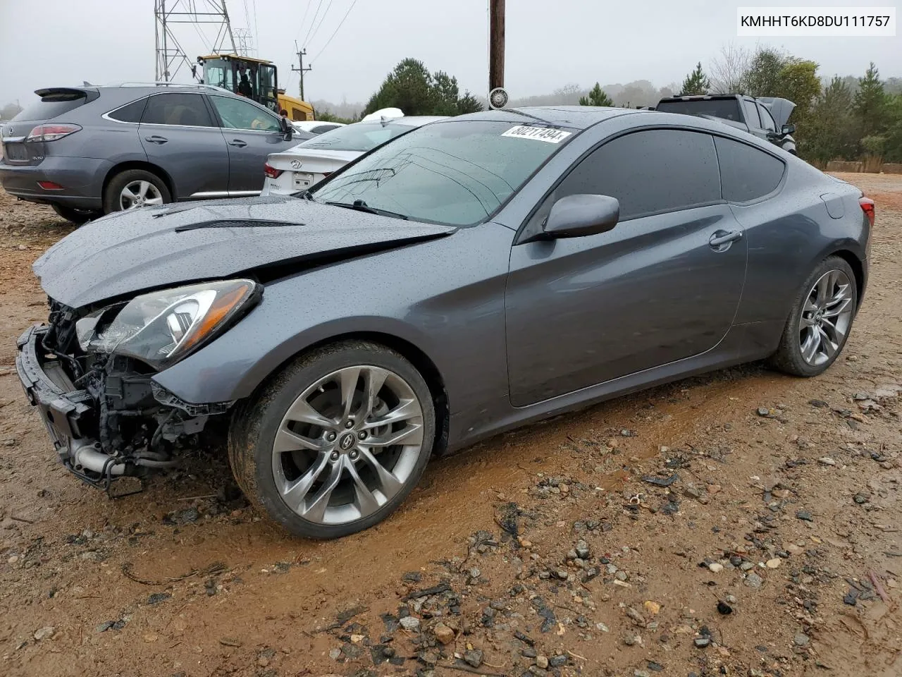 2013 Hyundai Genesis Coupe 2.0T VIN: KMHHT6KD8DU111757 Lot: 80217494