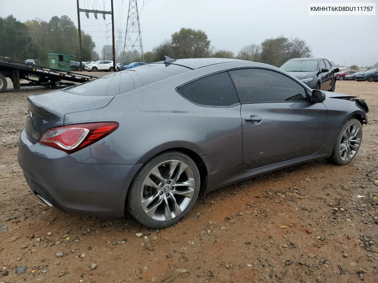 2013 Hyundai Genesis Coupe 2.0T VIN: KMHHT6KD8DU111757 Lot: 80217494