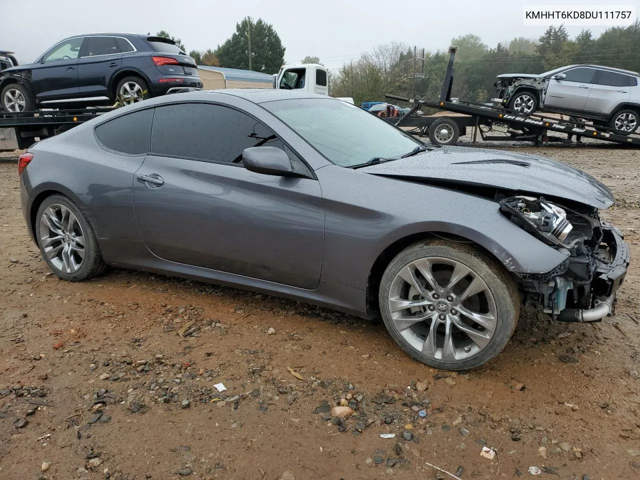 2013 Hyundai Genesis Coupe 2.0T VIN: KMHHT6KD8DU111757 Lot: 80217494