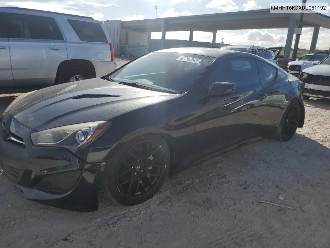 2013 Hyundai Genesis Coupe 2.0T VIN: KMHHT6KDXDU081192 Lot: 80496594