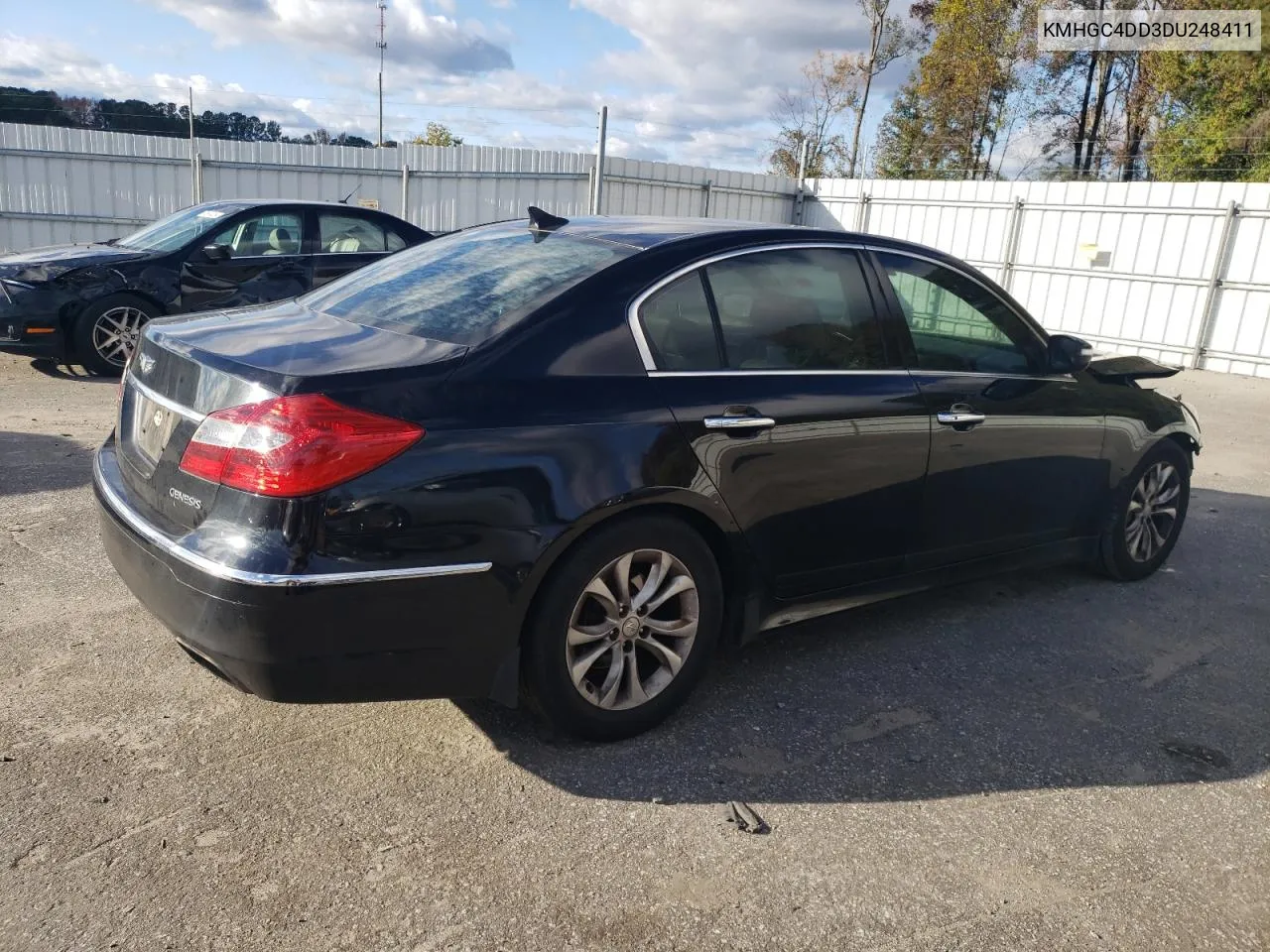 2013 Hyundai Genesis 3.8L VIN: KMHGC4DD3DU248411 Lot: 81220924