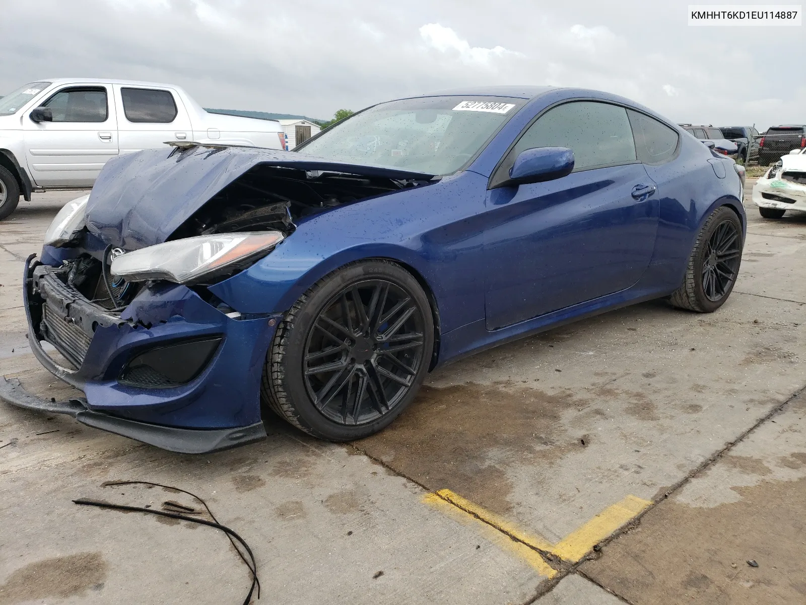 KMHHT6KD1EU114887 2014 Hyundai Genesis Coupe 2.0T