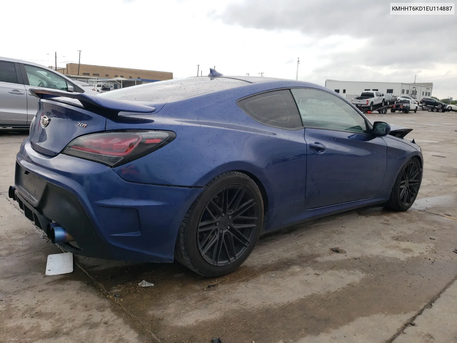 KMHHT6KD1EU114887 2014 Hyundai Genesis Coupe 2.0T