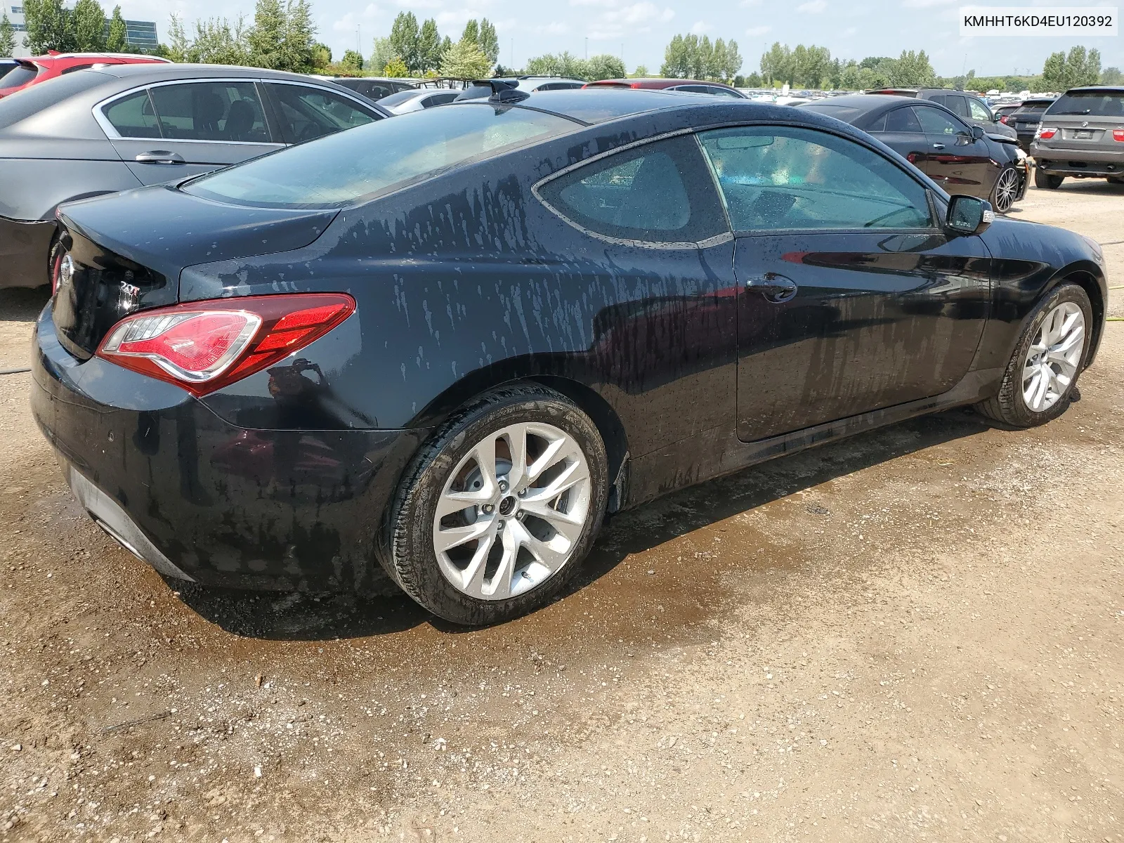 2014 Hyundai Genesis Coupe 2.0T VIN: KMHHT6KD4EU120392 Lot: 65084224