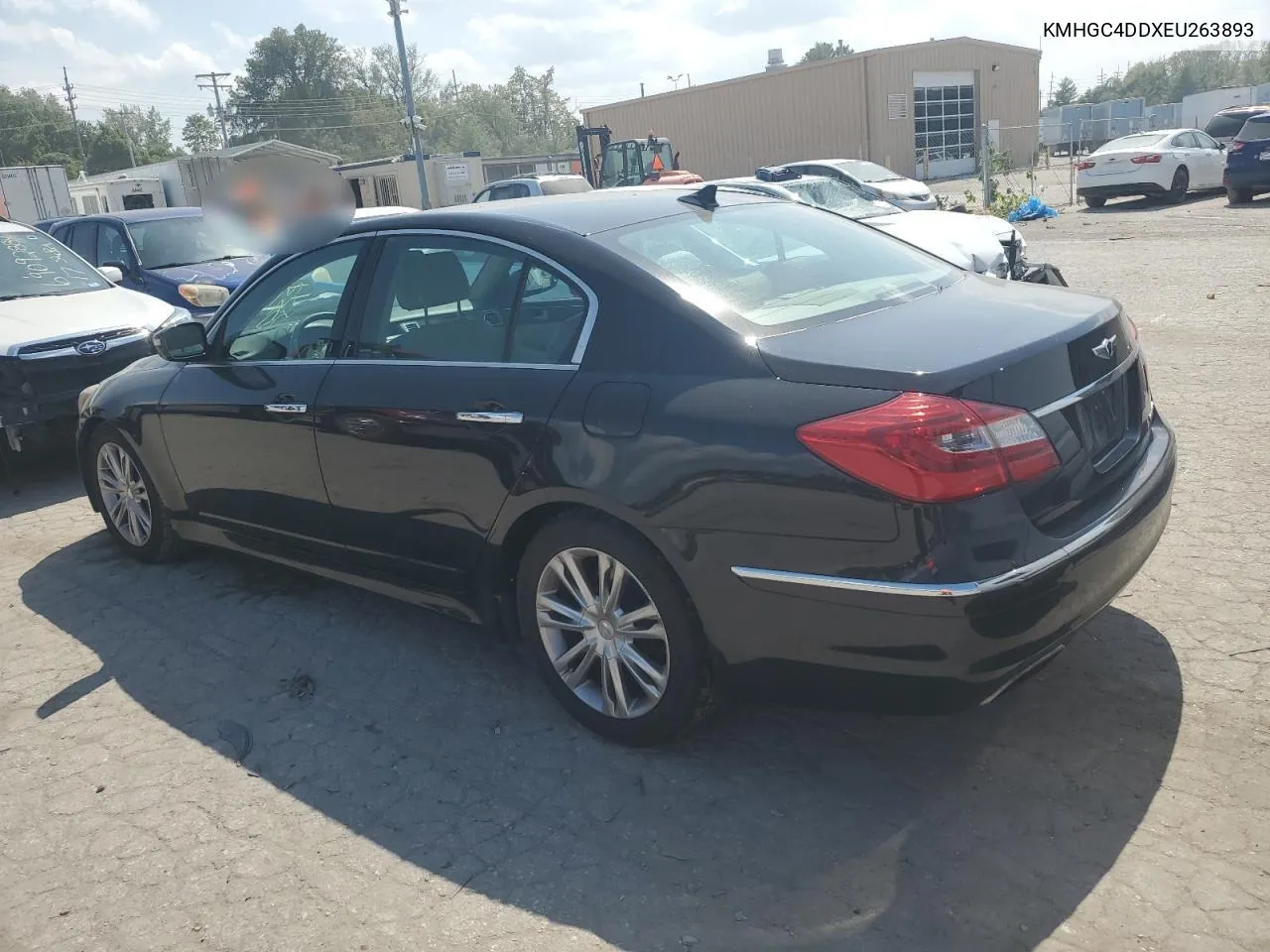 KMHGC4DDXEU263893 2014 Hyundai Genesis 3.8L