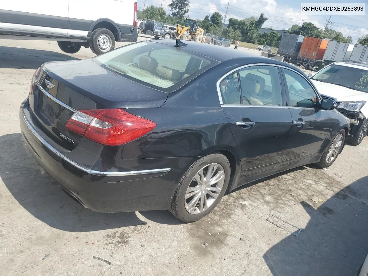 KMHGC4DDXEU263893 2014 Hyundai Genesis 3.8L