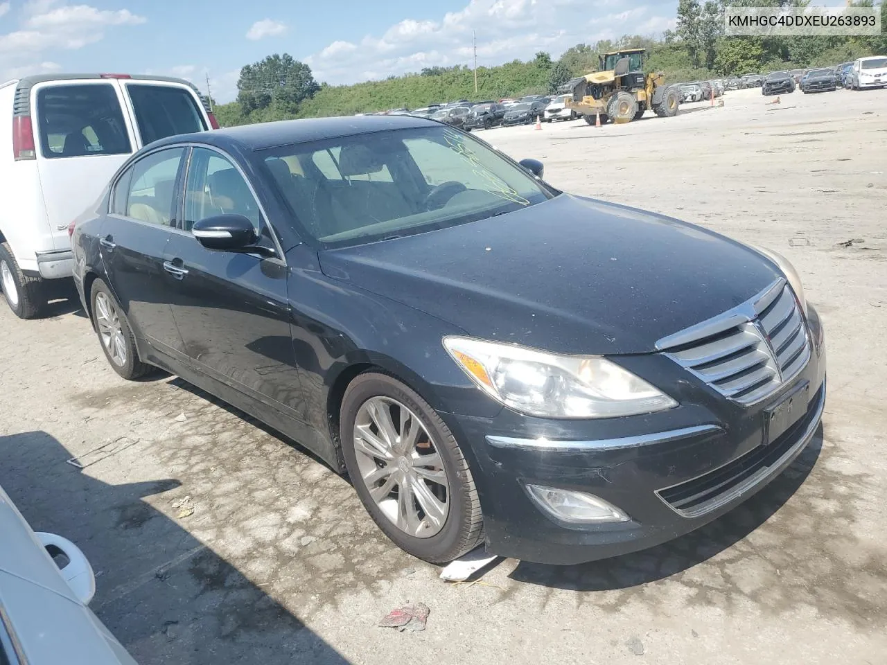 KMHGC4DDXEU263893 2014 Hyundai Genesis 3.8L