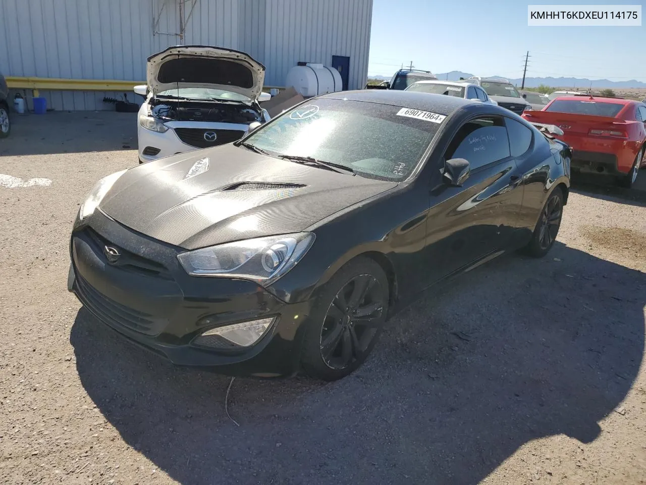 2014 Hyundai Genesis Coupe 2.0T VIN: KMHHT6KDXEU114175 Lot: 69071964