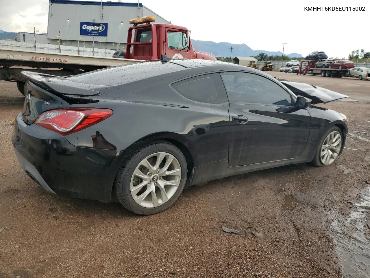 KMHHT6KD6EU115002 2014 Hyundai Genesis Coupe 2.0T