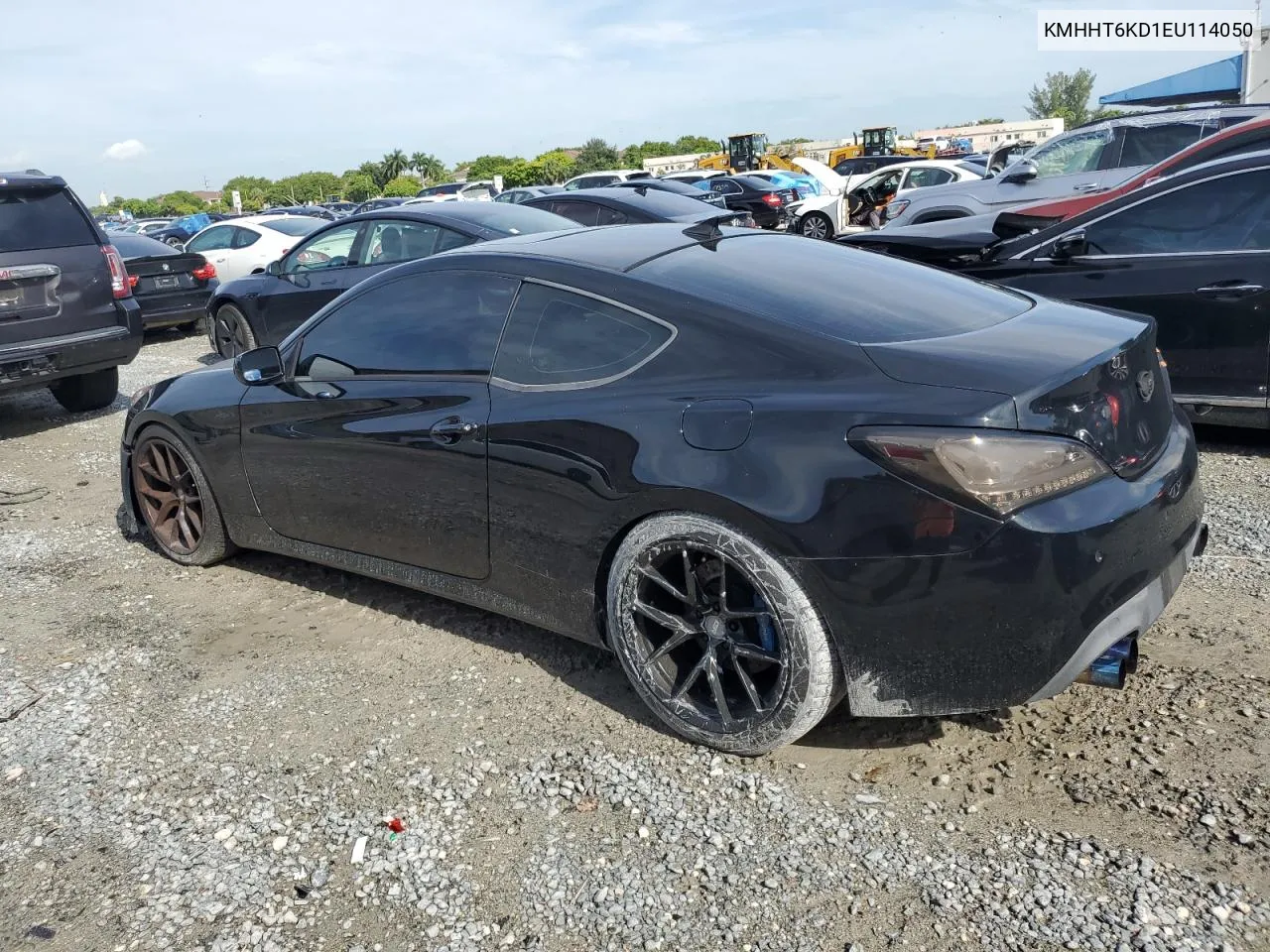 2014 Hyundai Genesis Coupe 2.0T VIN: KMHHT6KD1EU114050 Lot: 70142364