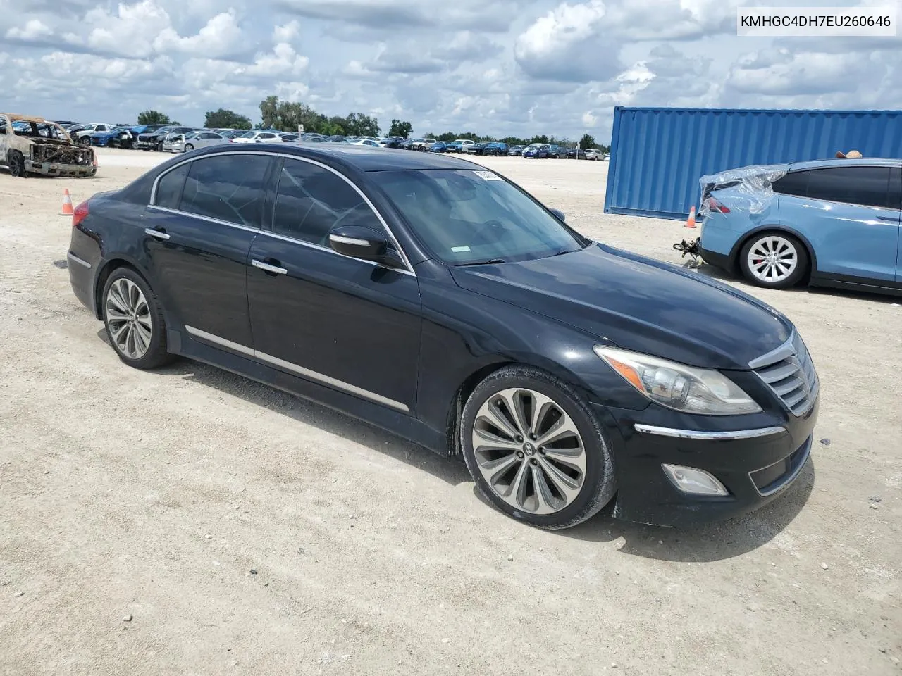 2014 Hyundai Genesis 5.0L VIN: KMHGC4DH7EU260646 Lot: 70347074