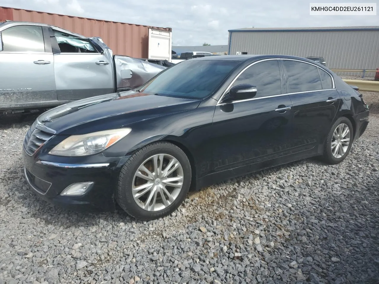 2014 Hyundai Genesis 3.8L VIN: KMHGC4DD2EU261121 Lot: 73545004