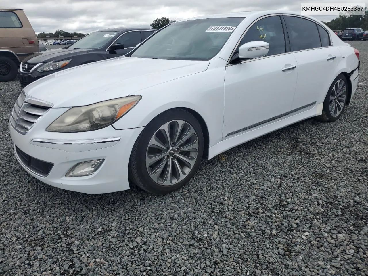 2014 Hyundai Genesis 5.0L VIN: KMHGC4DH4EU263357 Lot: 74141824