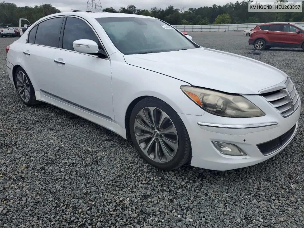 2014 Hyundai Genesis 5.0L VIN: KMHGC4DH4EU263357 Lot: 74141824