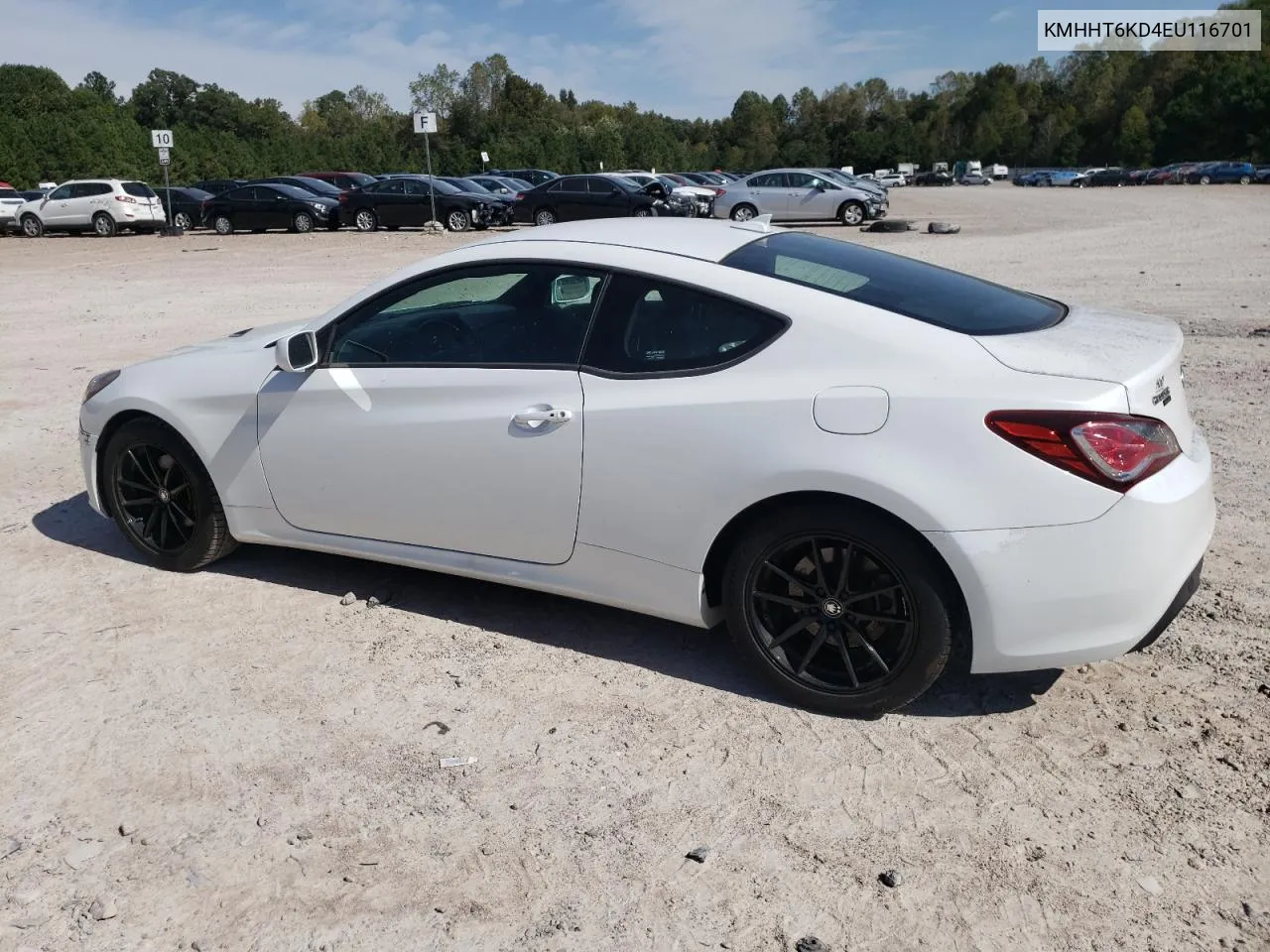 2014 Hyundai Genesis Coupe 2.0T VIN: KMHHT6KD4EU116701 Lot: 75736344