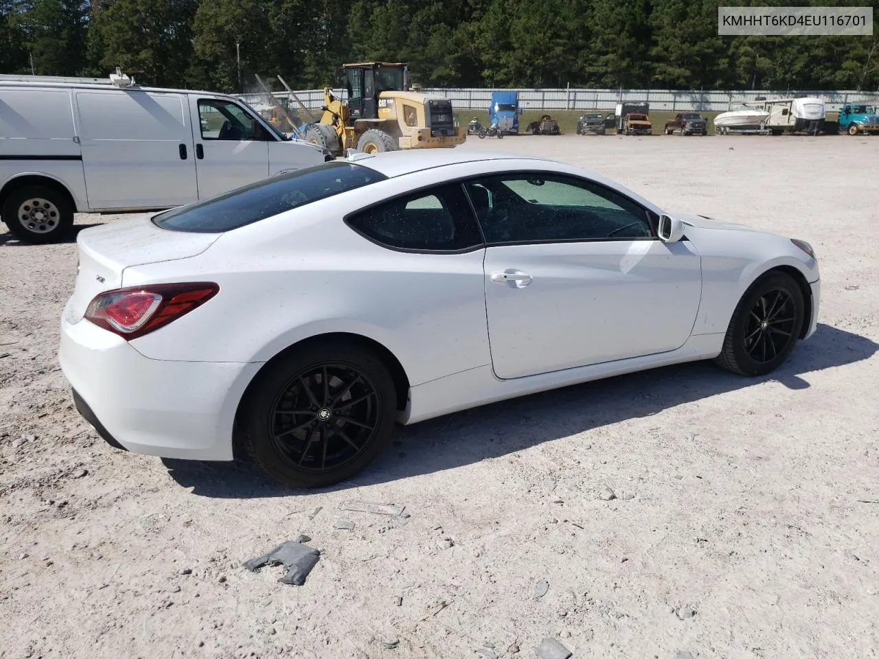 2014 Hyundai Genesis Coupe 2.0T VIN: KMHHT6KD4EU116701 Lot: 75736344