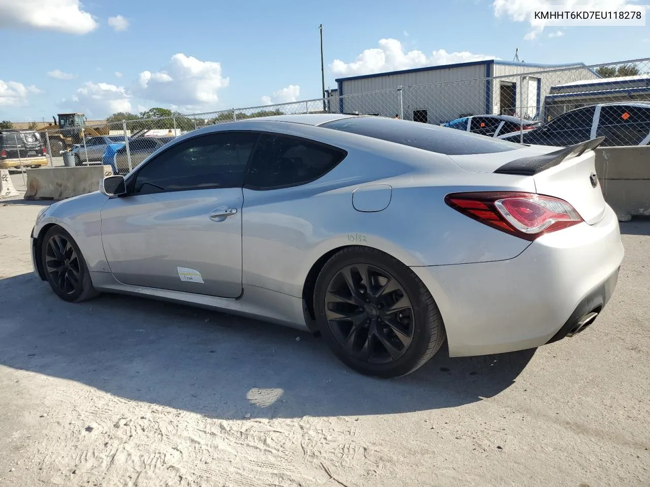 2014 Hyundai Genesis Coupe 2.0T VIN: KMHHT6KD7EU118278 Lot: 76844764