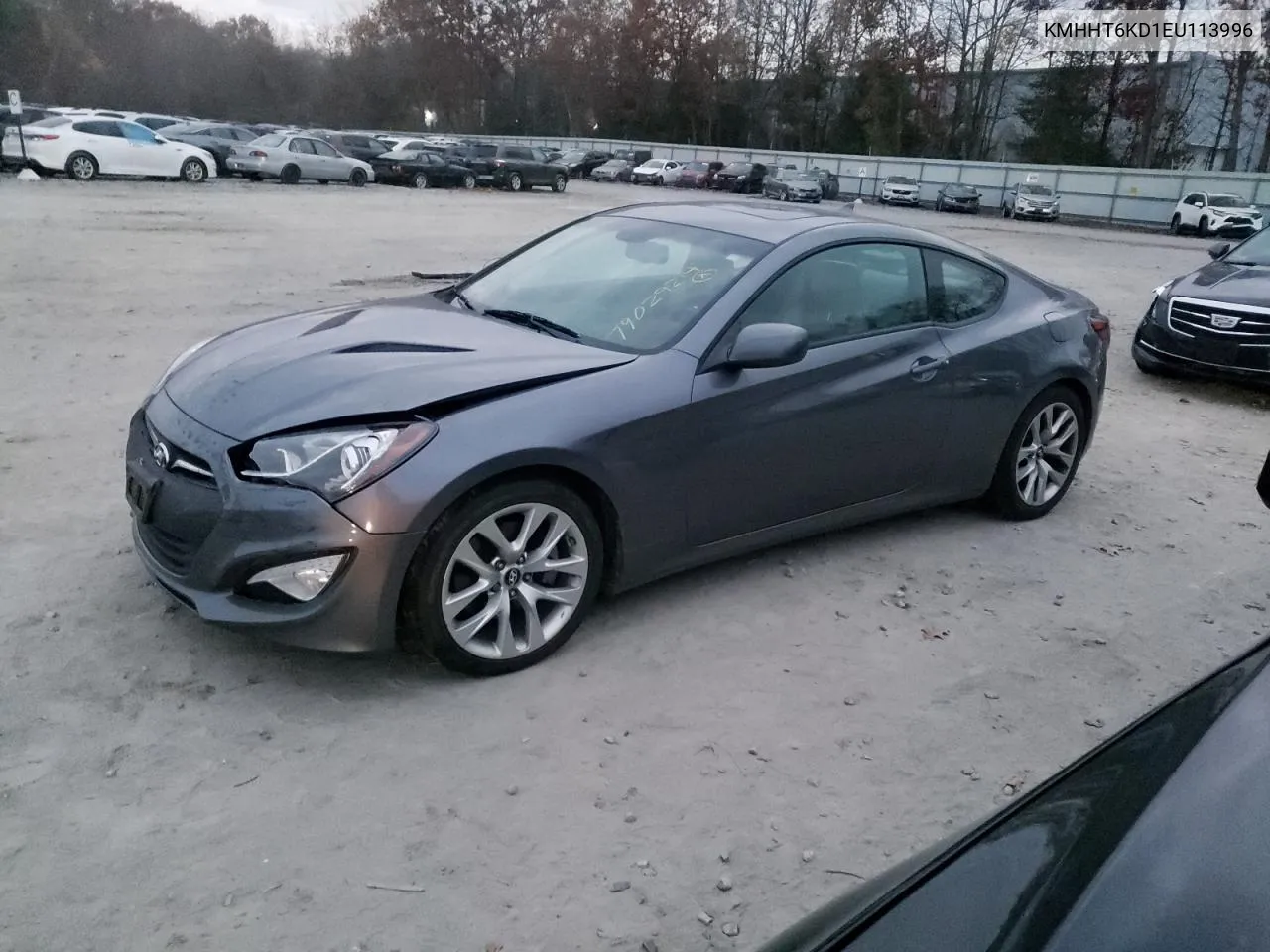 2014 Hyundai Genesis Coupe 2.0T VIN: KMHHT6KD1EU113996 Lot: 79029214